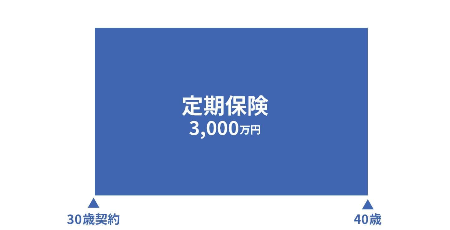 定期保険の図