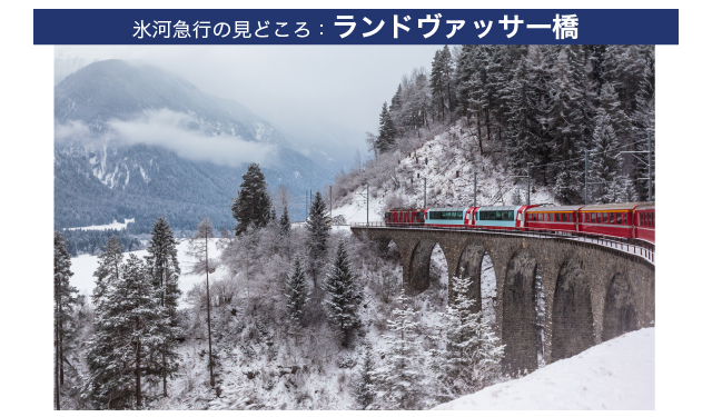 氷河急行の見どころ：ランドヴァッサー橋