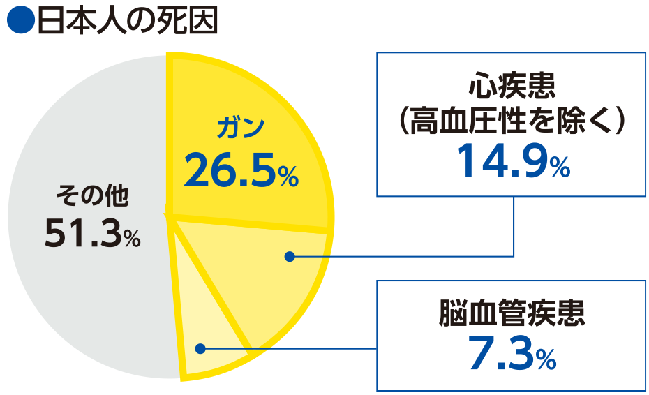 ●日本人の死因