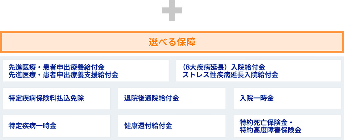 選べる保障
